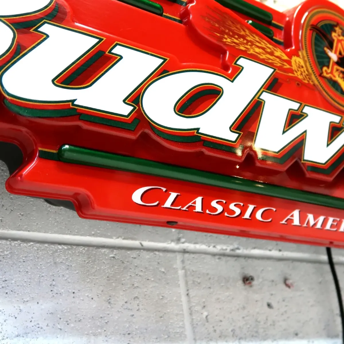 Budweiser ビンテージ ライトサイン