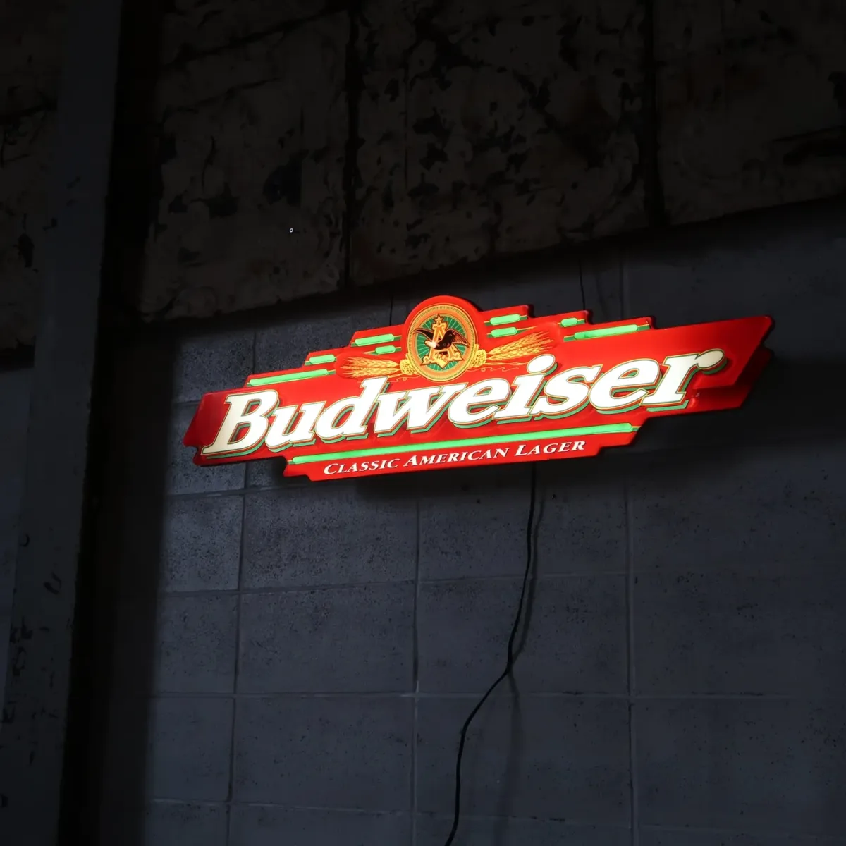 Budweiser ビンテージ ライトサイン