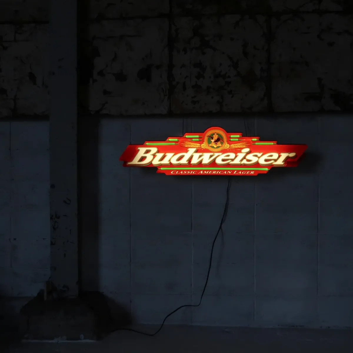 Budweiser ビンテージ ライトサイン