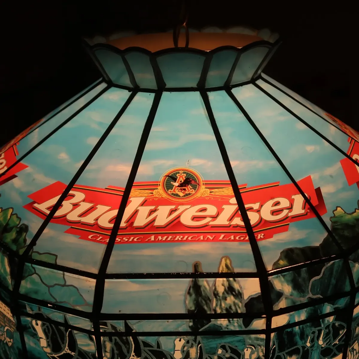 Budweiser ビンテージ プールランプ 3灯