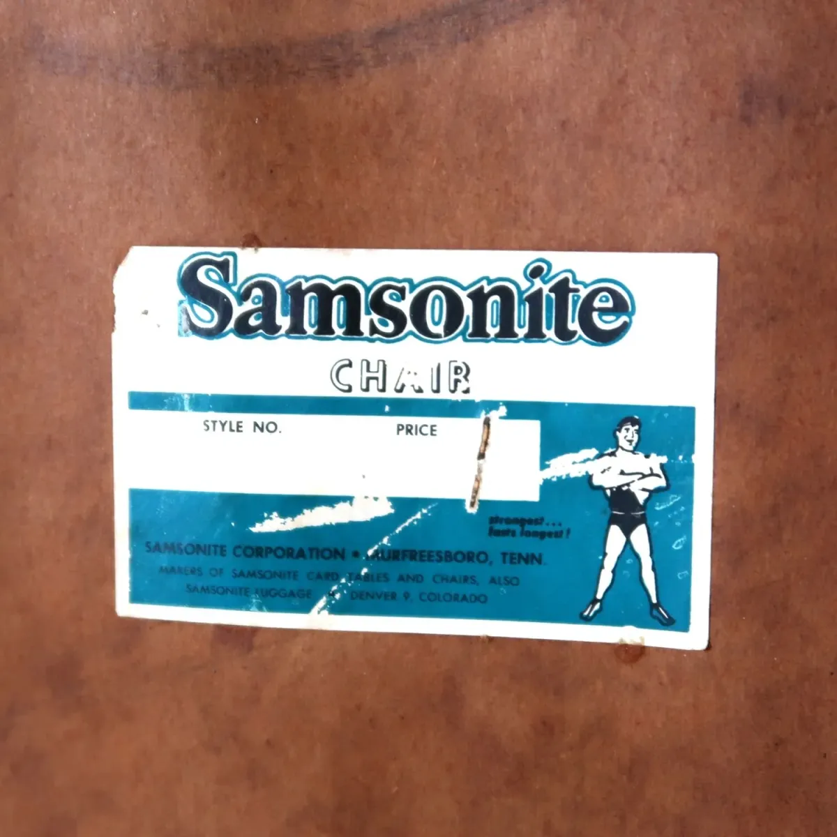 Samsonite ビンテージ フォールディングチェア