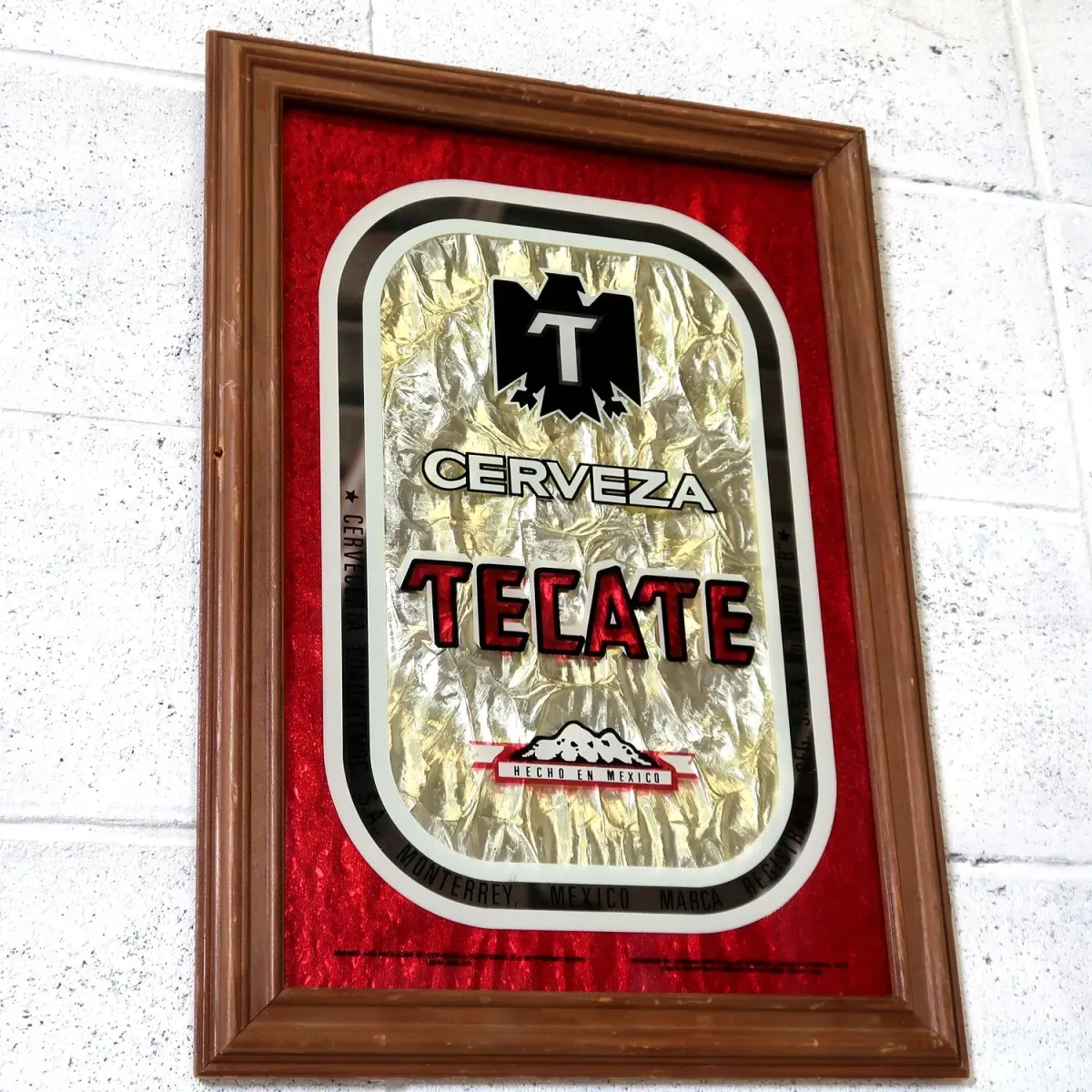 TECATE ビンテージ パブミラー
