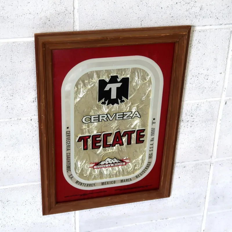 TECATE ビンテージ パブミラー