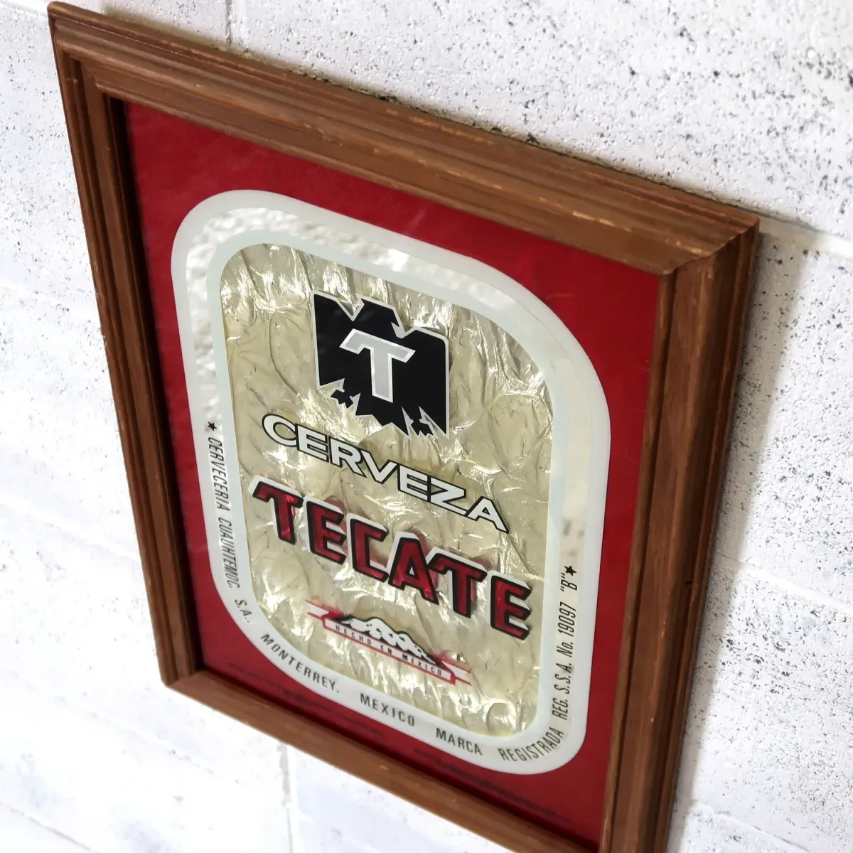 TECATE ビンテージ パブミラー
