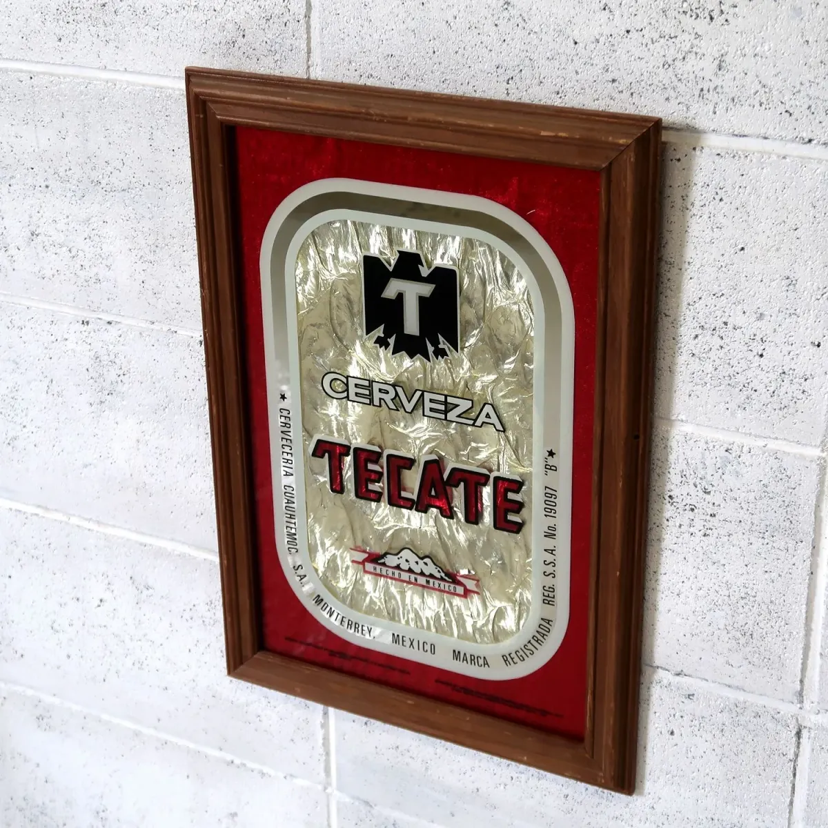 TECATE ビンテージ パブミラー