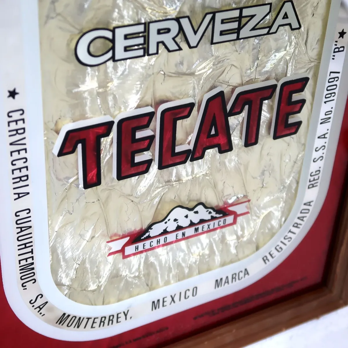 TECATE ビンテージ パブミラー