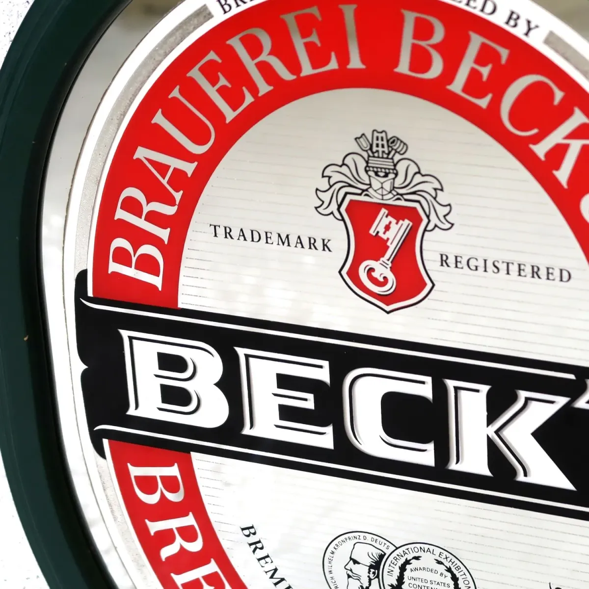 BECK'S ビンテージ パブミラー