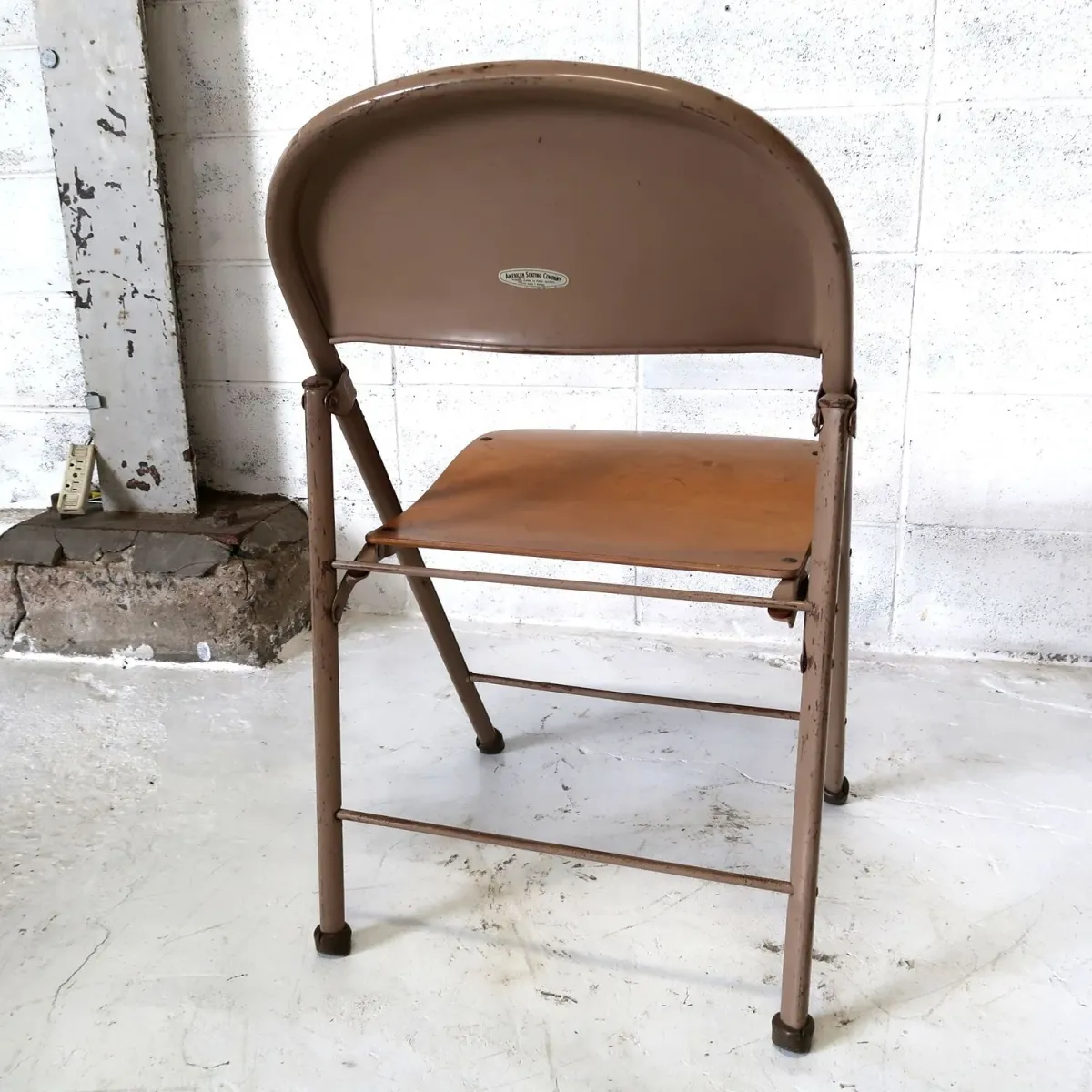 AMERICAN SEATING社 ビンテージ フォールディングチェア