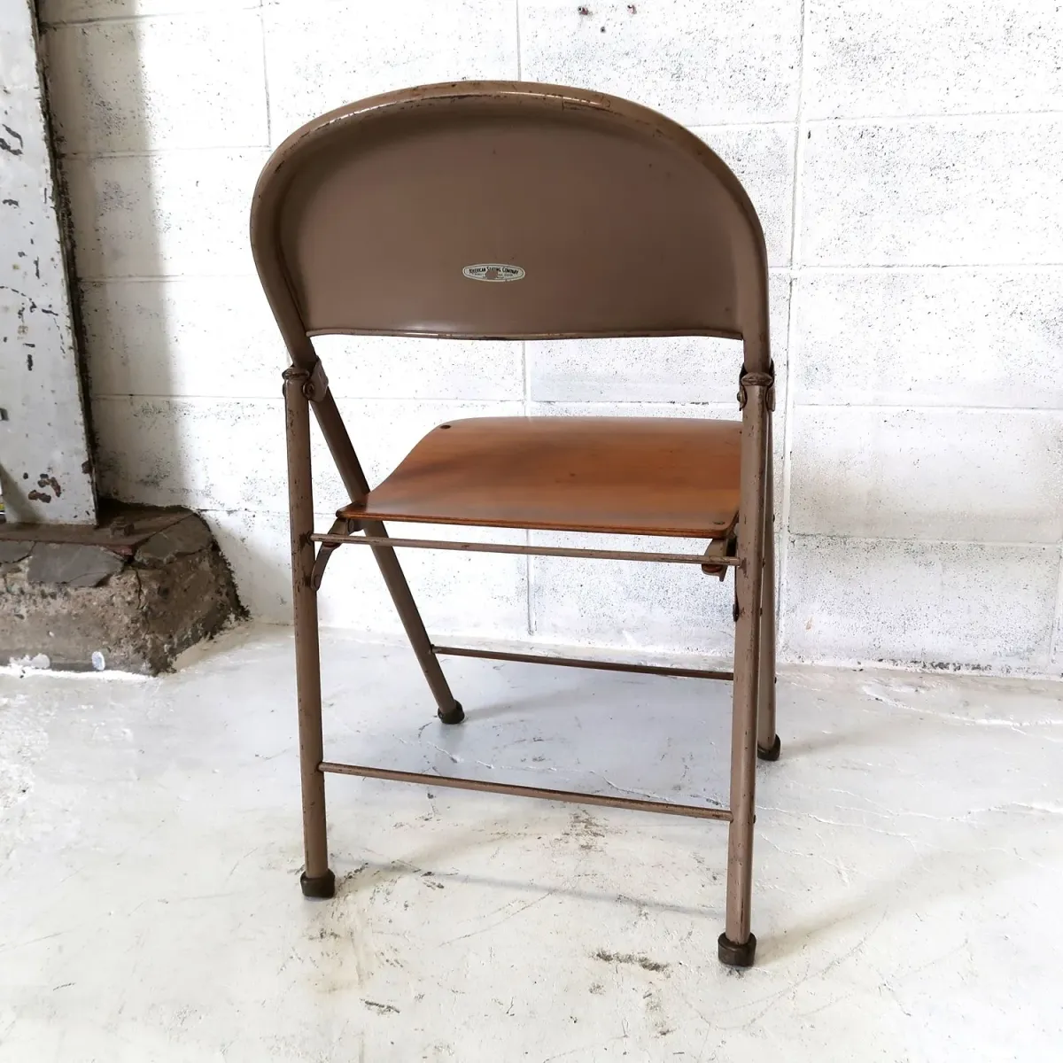 AMERICAN SEATING社 ビンテージ フォールディングチェア