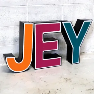 ビンテージ レターサイン J