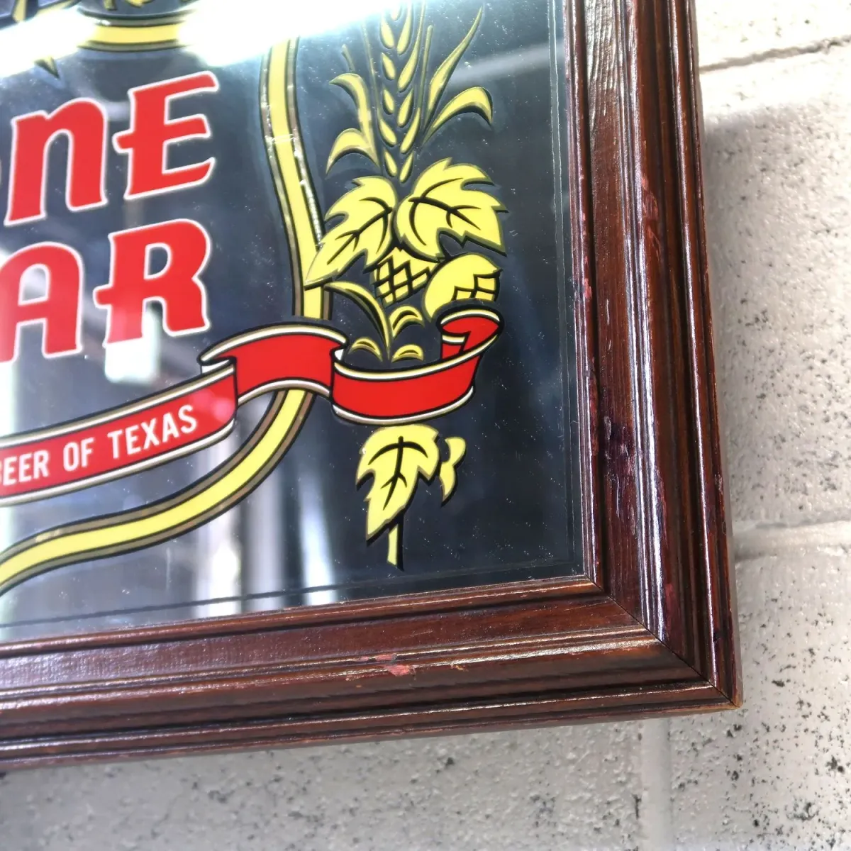 LONE STAR ビンテージ ライトサインパブミラー