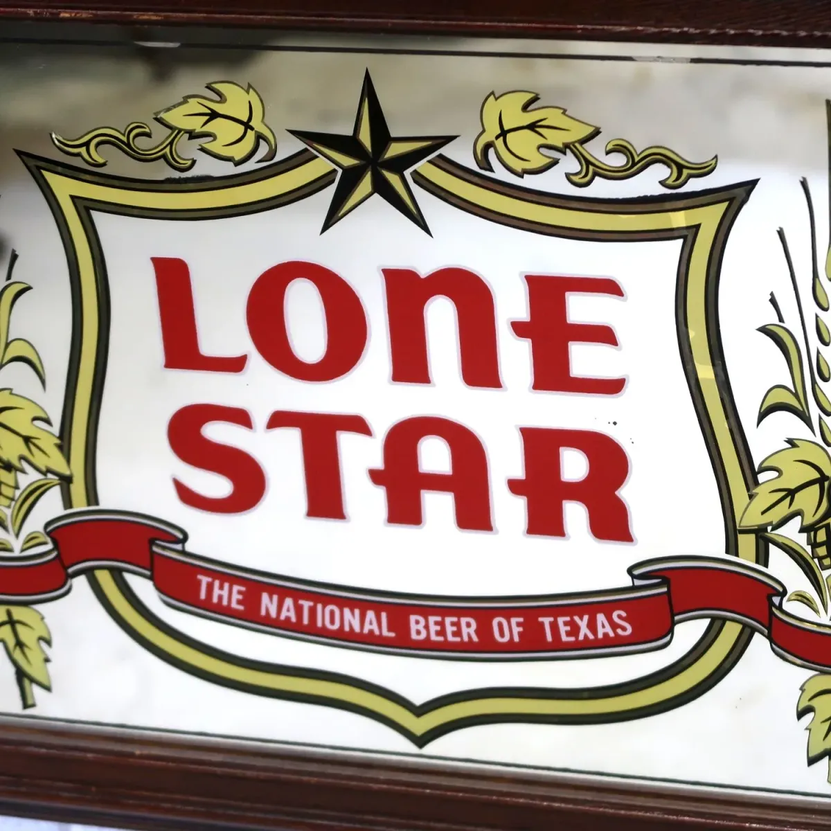 LONE STAR ビンテージ ライトサインパブミラー