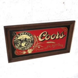 Coors ビンテージ パブミラー