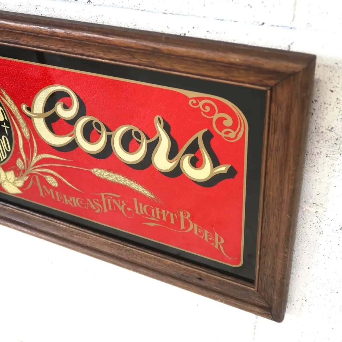 Coors ビンテージ パブミラー