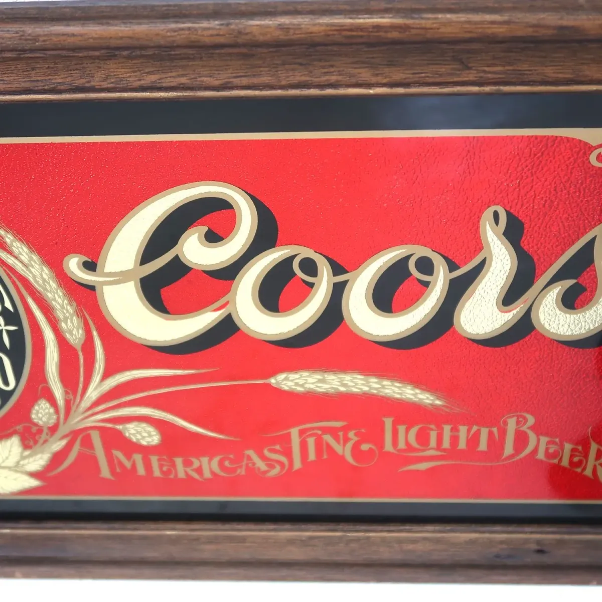 Coors ビンテージ パブミラー