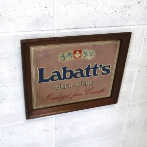 Labatt BEER パブミラー