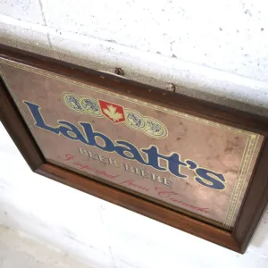 Labatt BEER パブミラー