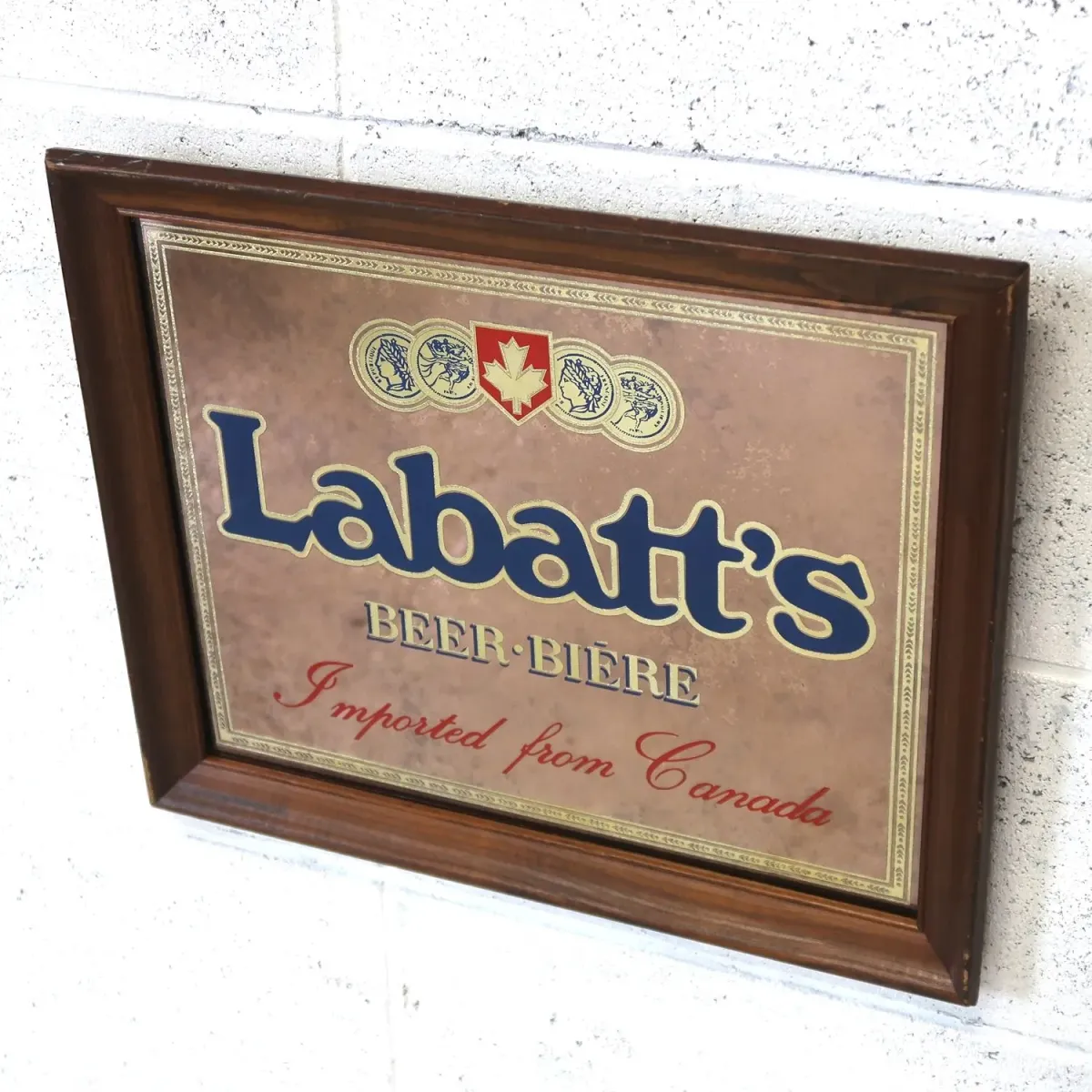 Labatt BEER パブミラー