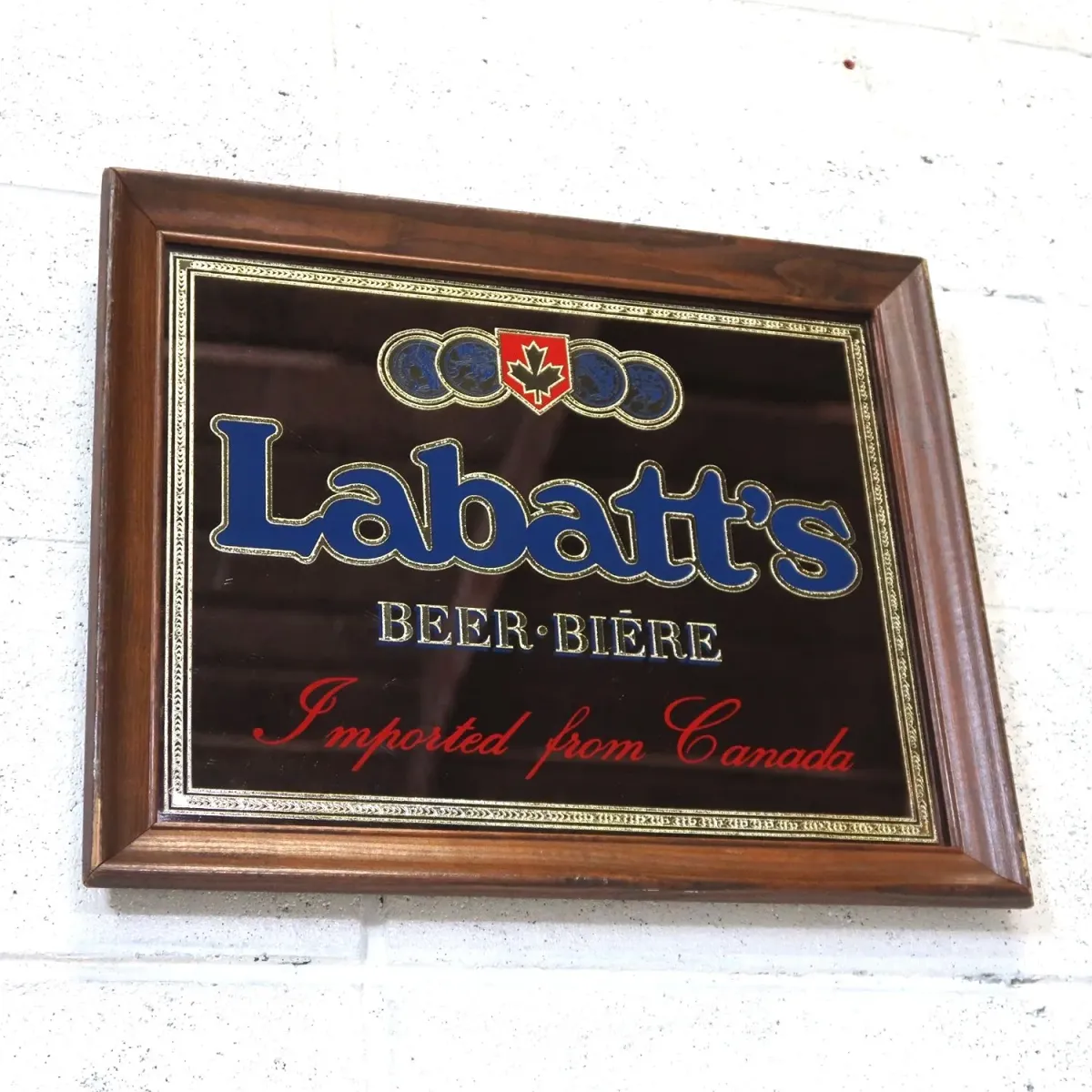 Labatt BEER パブミラー