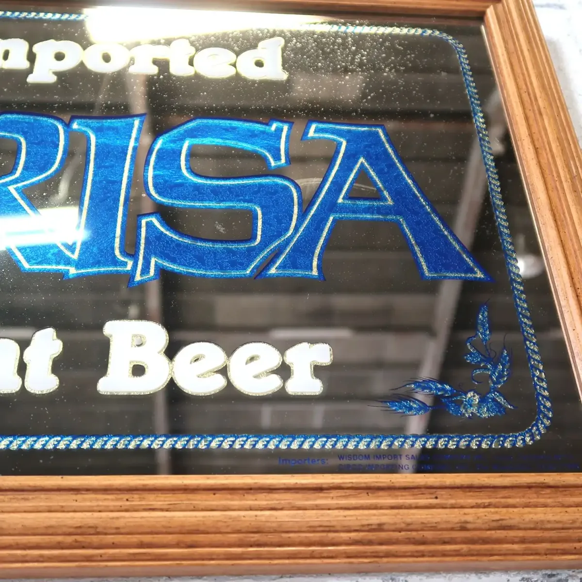BRISA Light Beer パブミラー