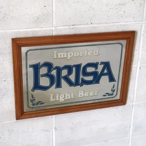 BRISA Light Beer パブミラー
