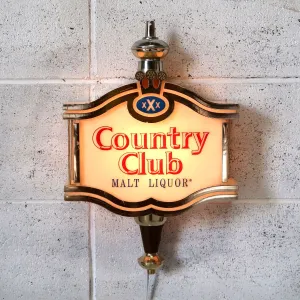 Country Club ビンテージ ライトサイン