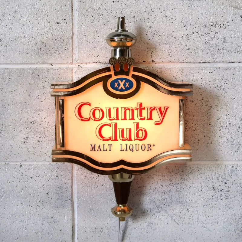 Country Club ビンテージ ライトサイン