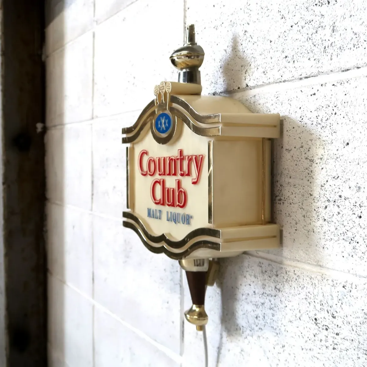 Country Club ビンテージ ライトサイン