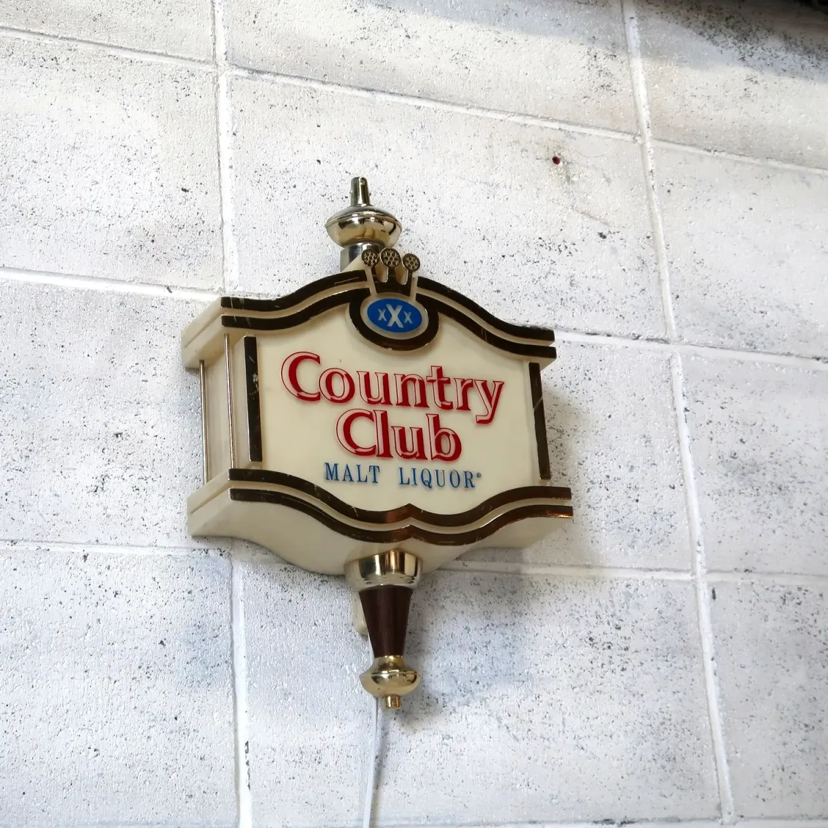 Country Club ビンテージ ライトサイン