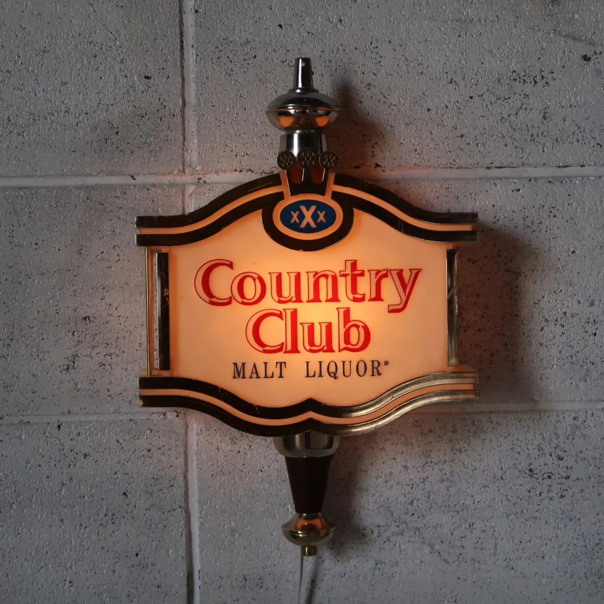 Country Club ビンテージ ライトサイン