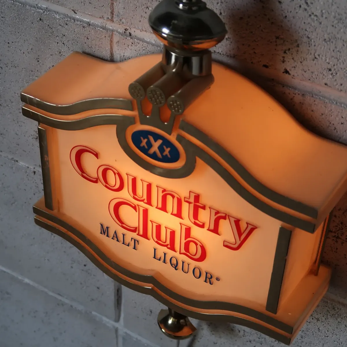 Country Club ビンテージ ライトサイン