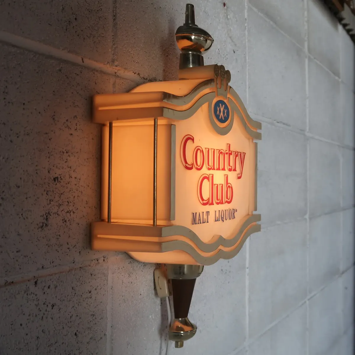 Country Club ビンテージ ライトサイン
