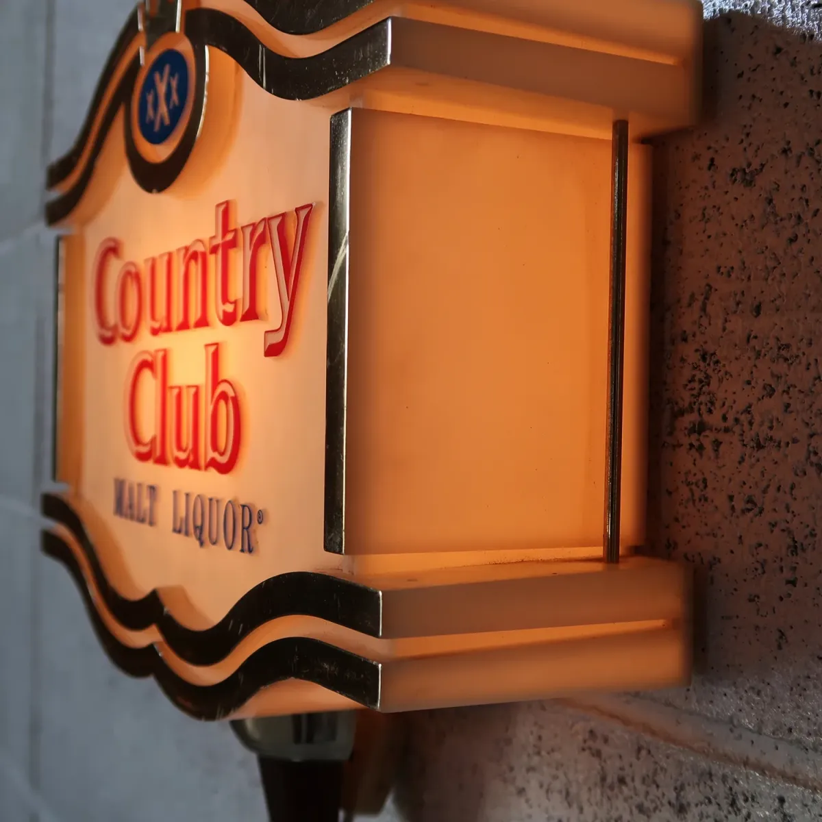 Country Club ビンテージ ライトサイン
