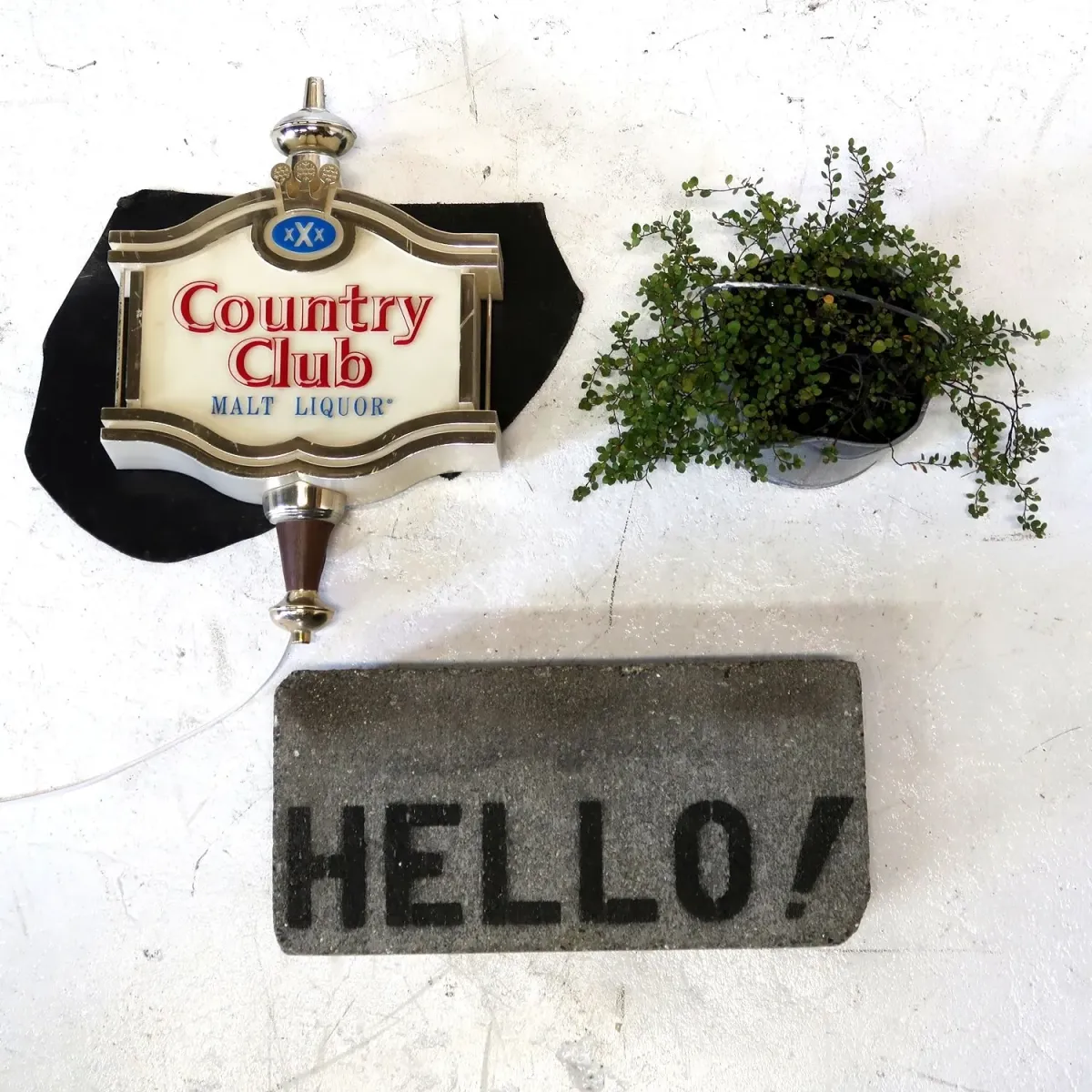 Country Club ビンテージ ライトサイン
