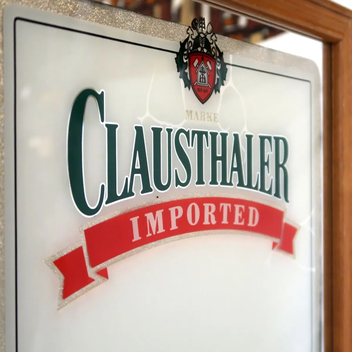 CLAUSTHALER パブミラー メニューボード