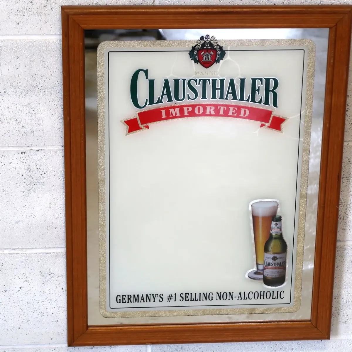 CLAUSTHALER パブミラー メニューボード