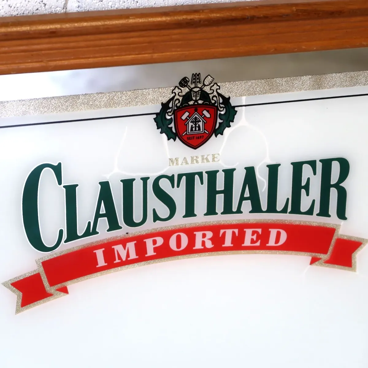 CLAUSTHALER パブミラー メニューボード
