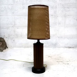 60's ミッドセンチュリー ダブルシェード テーブルランプ