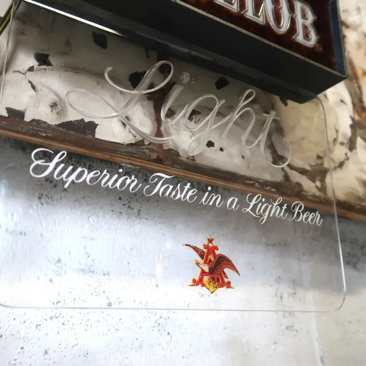 MICHELOB Light ビンテージ ライトサイン
