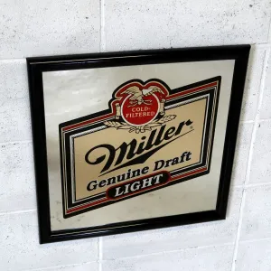 Miller LIGHT パブミラー