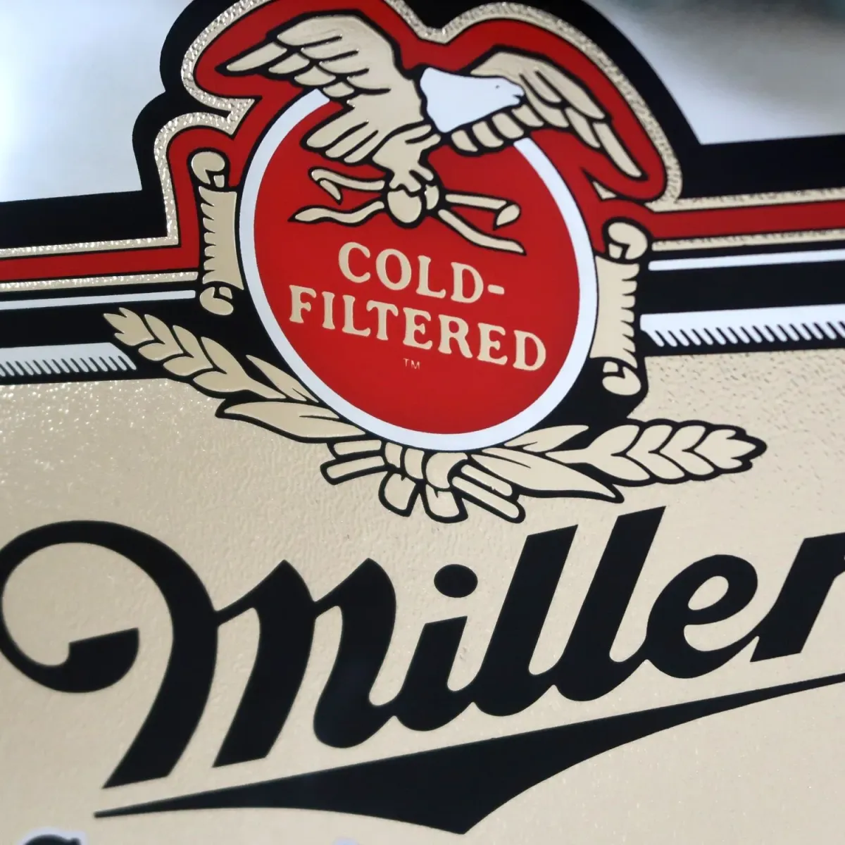 Miller LIGHT パブミラー