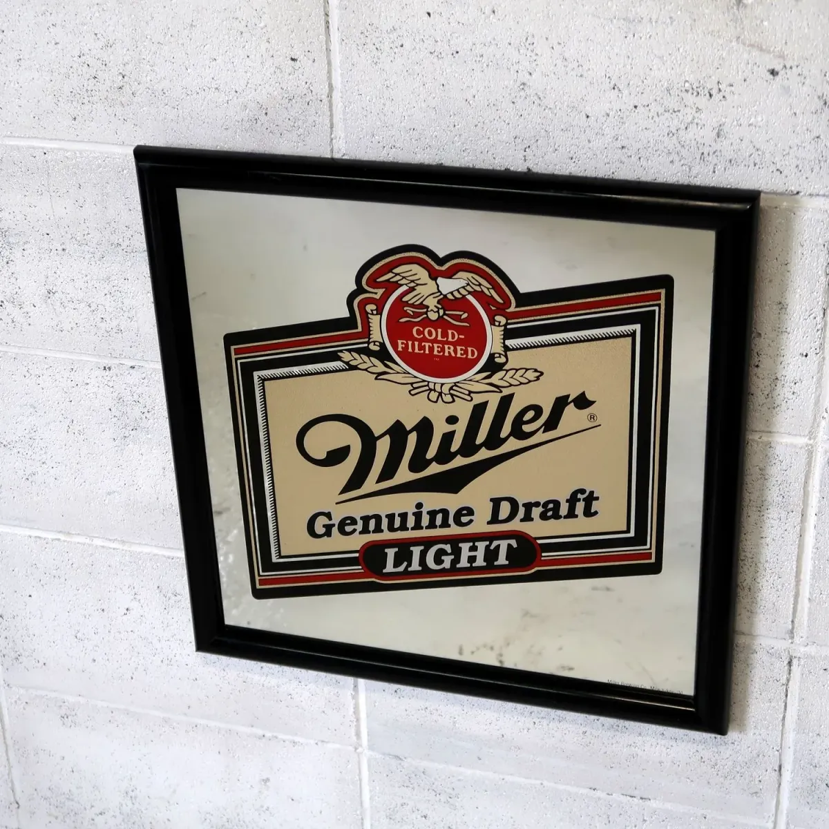 Miller LIGHT パブミラー