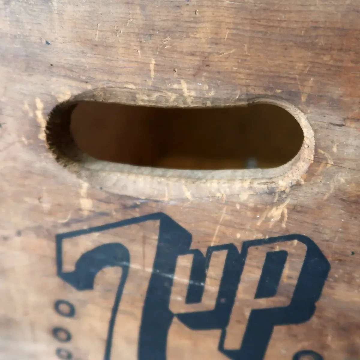 7up ビンテージ ウッドボックス