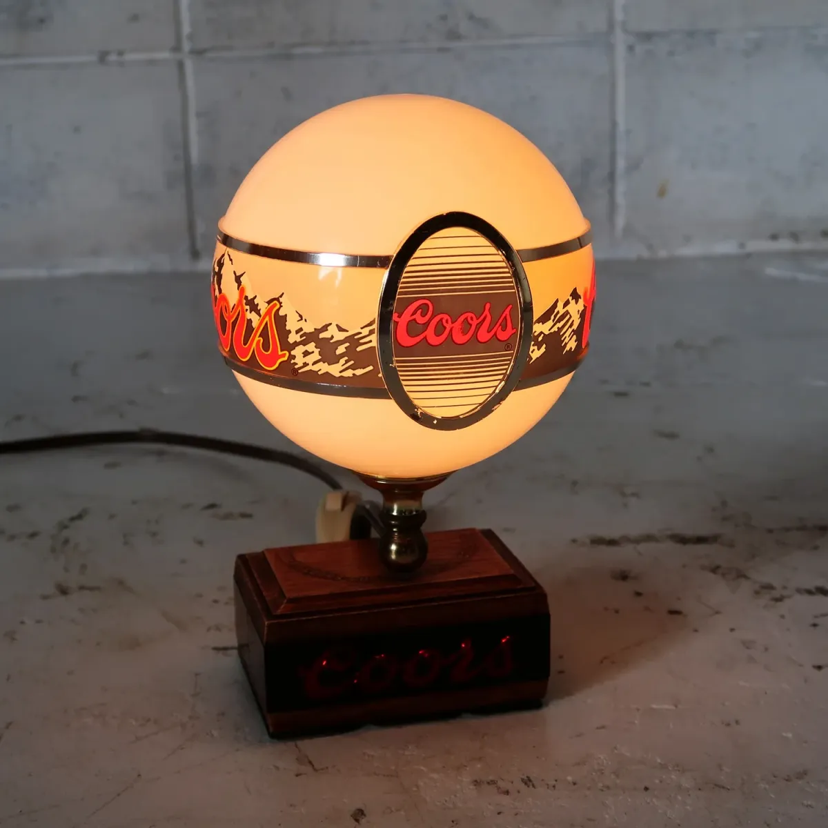 Coors ビンテージ モーションライトサイン