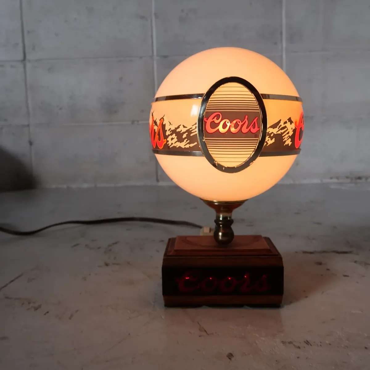 Coors ビンテージ モーションライトサイン