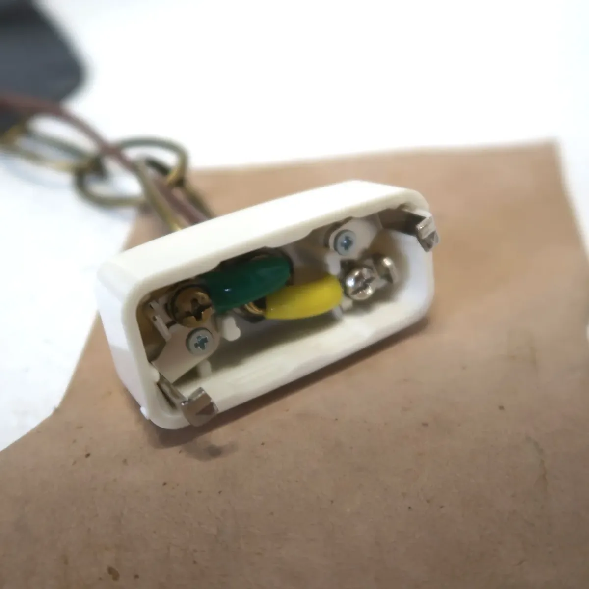 アンティーク ミルクガラス ペンダントランプ
