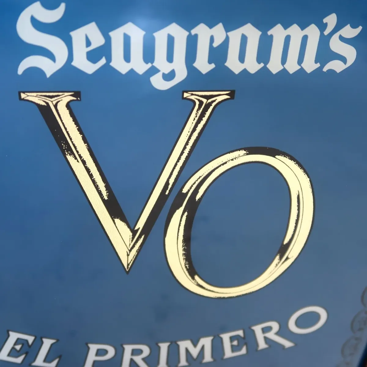 Seagram's VO ビンテージ パブミラー