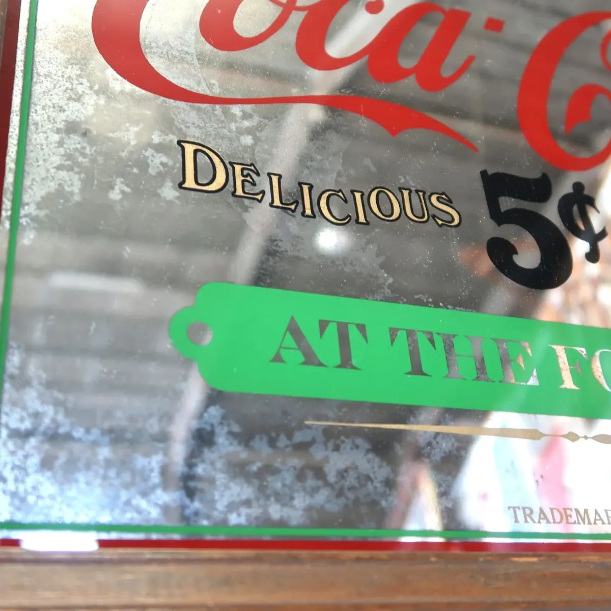 Coca Cola ビンテージ パブミラー
