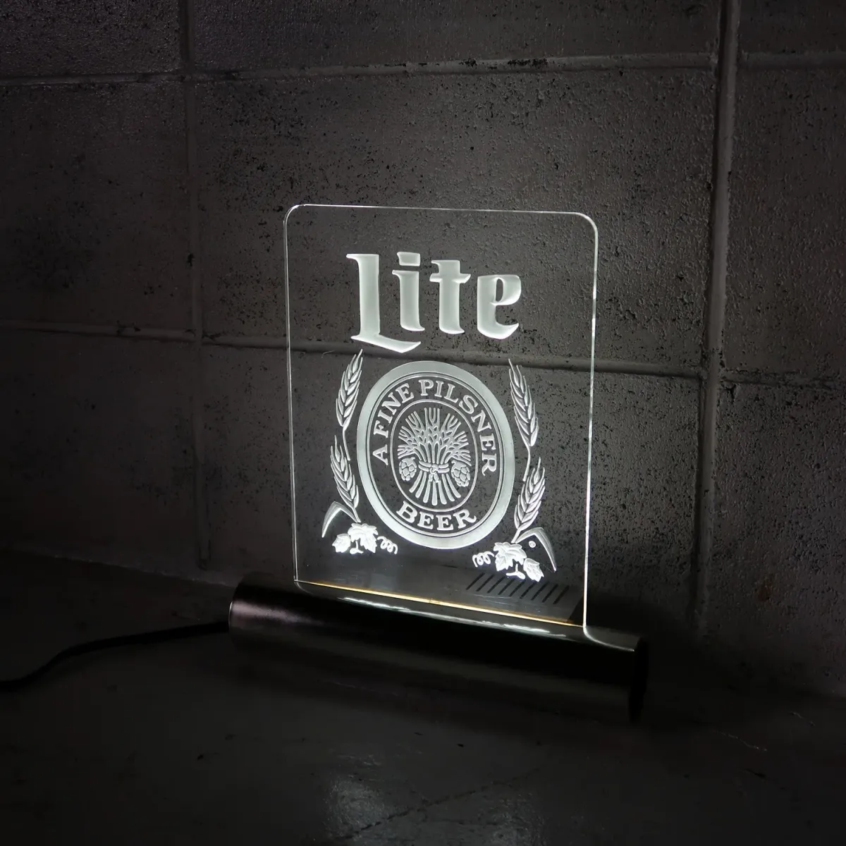 Miller Lite ビンテージ ライトサイン