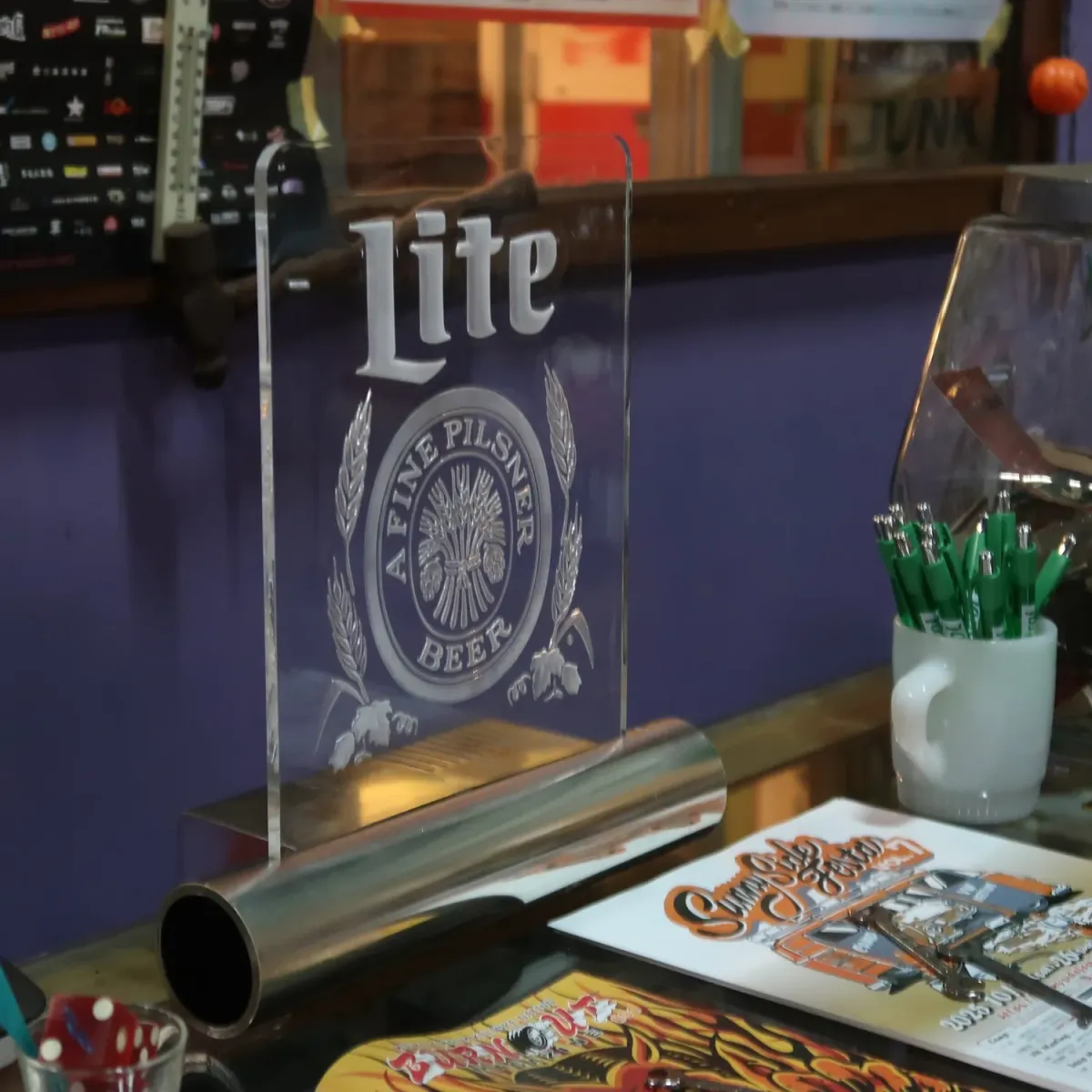Miller Lite ビンテージ ライトサイン